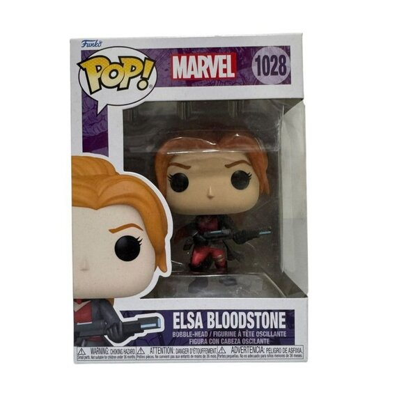 NIB Funko Pop! Marvel Elsa Bloodstone Bobble-Head Figurine 1028 Collectible - Picture 1 of 7
